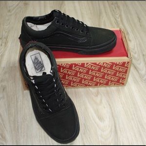 Vans unisex all black